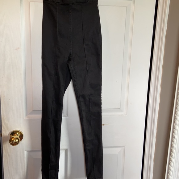 Strapless jean jumpsuit - Picture 3 of 4